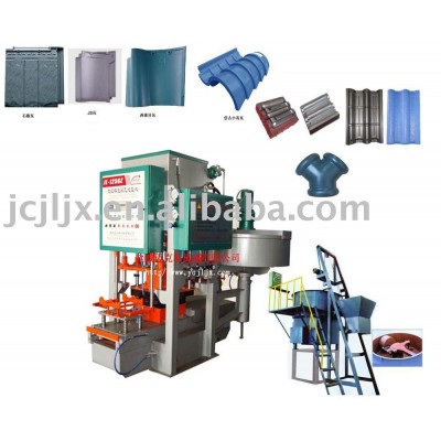 cement roof tile making machine in machinery